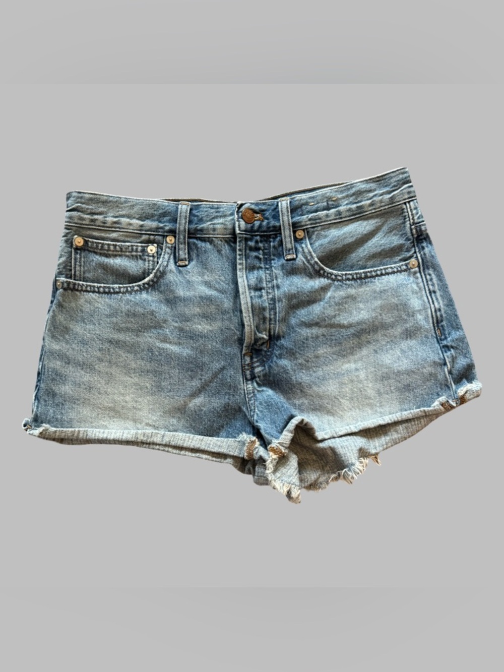 MADEWELL Women’s Relaxed Denim Cutoff Shorts Size 27